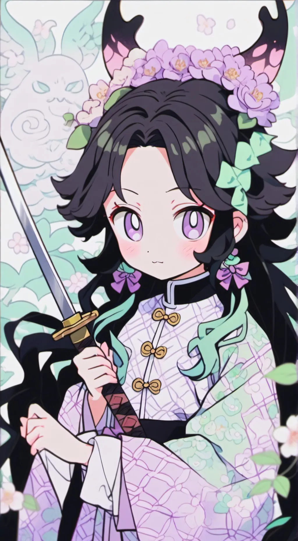 ai character: Tokito Muitchiro  background