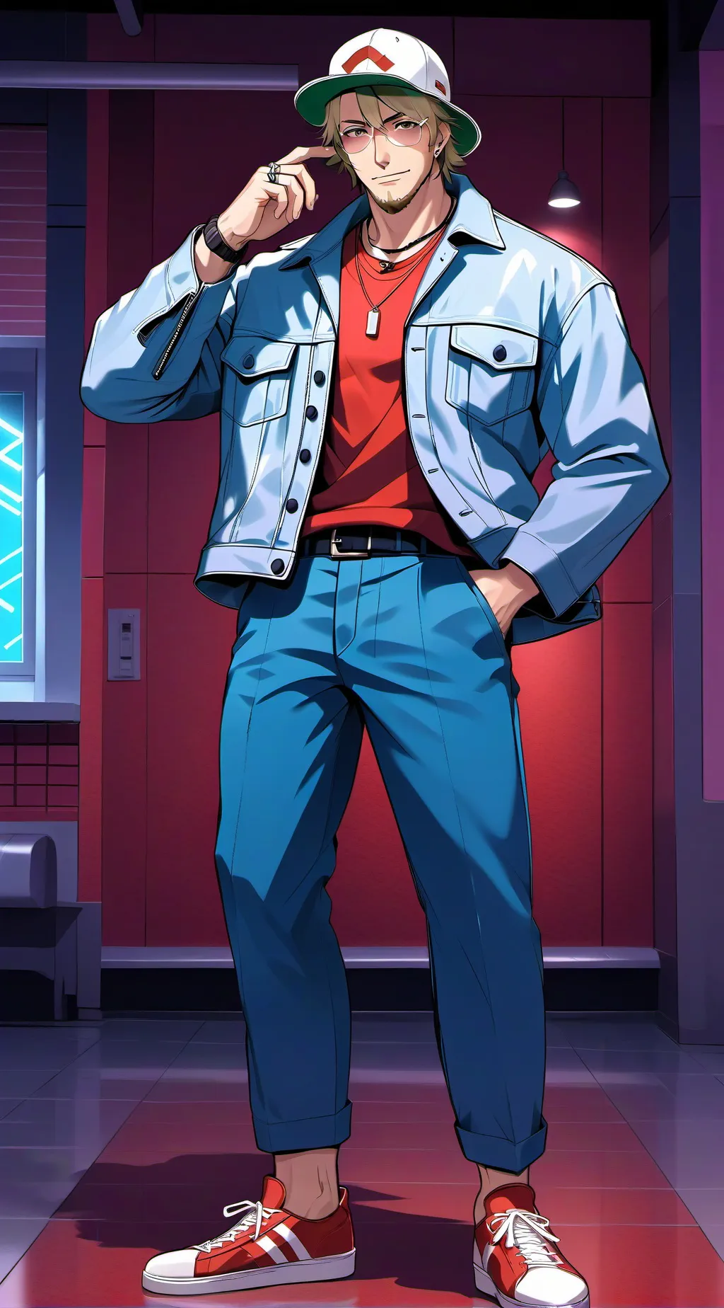 ai character: Howser  background