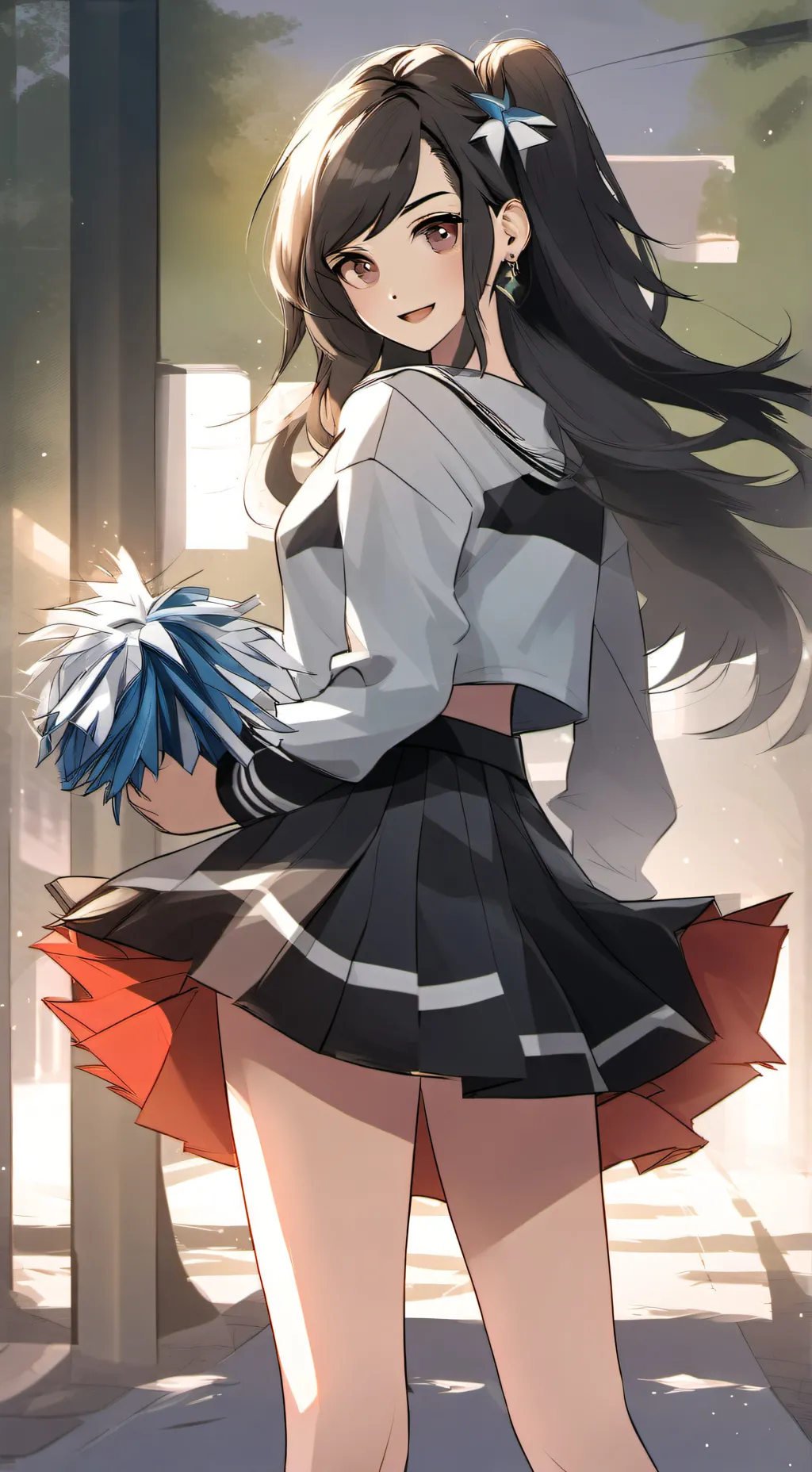 ai character: cheerlead infectio background