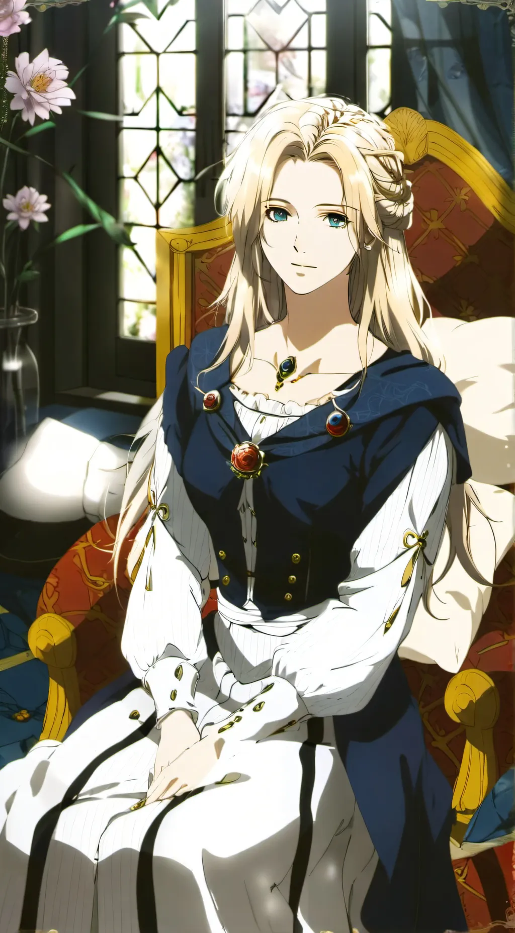 ai character: lily background