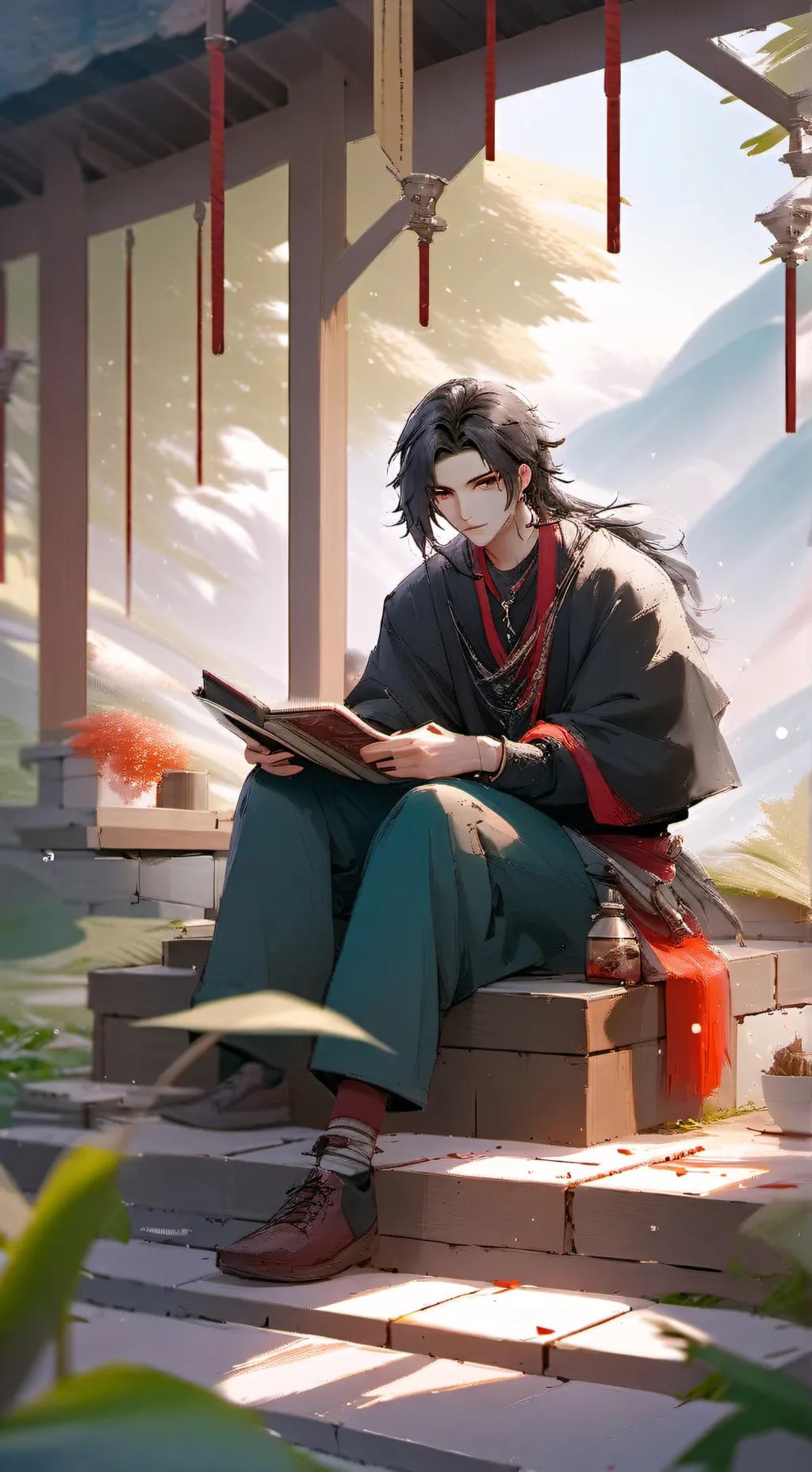 ai character: تنتنتنتنتمقزضحعهن background