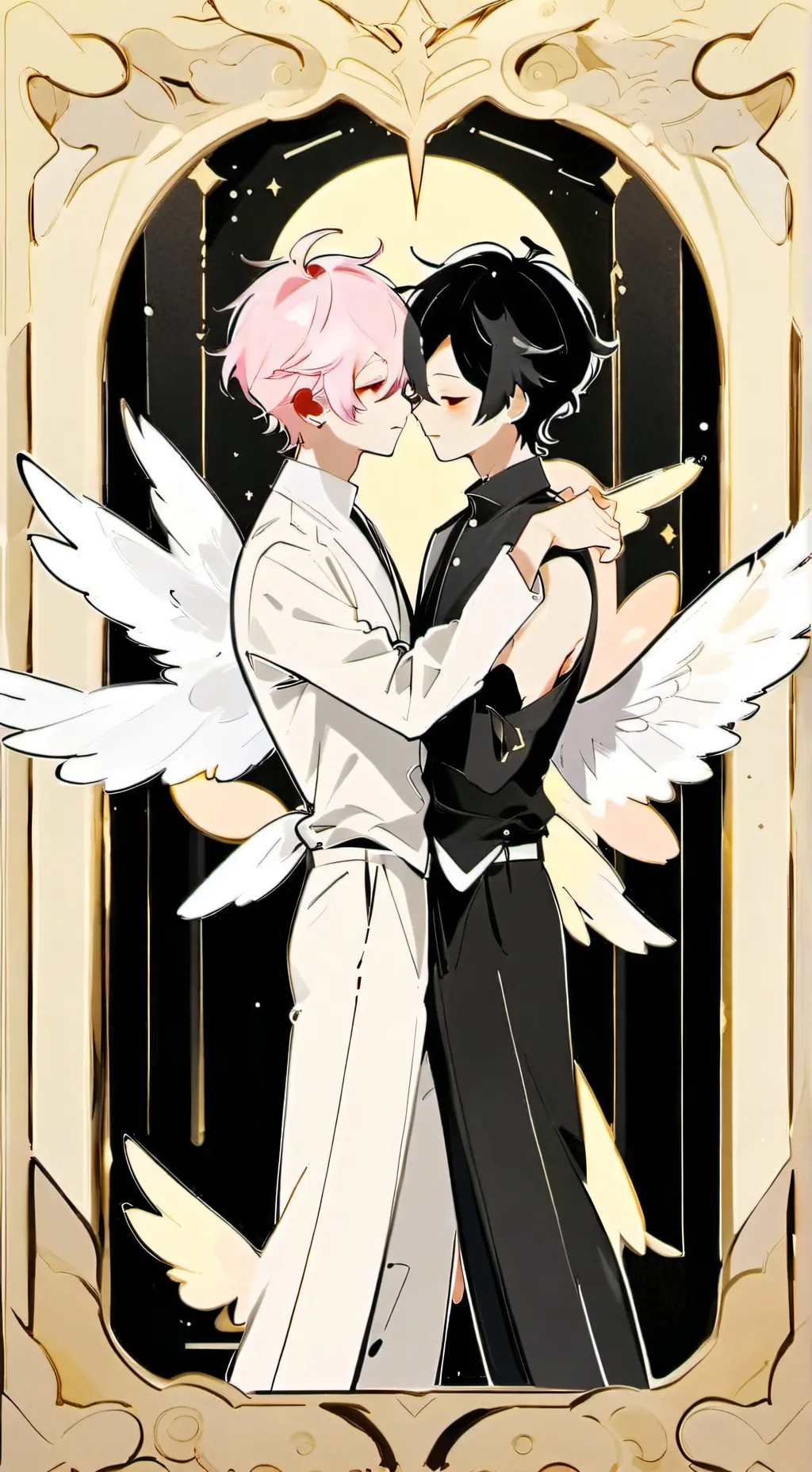 ai character: Angeldust background