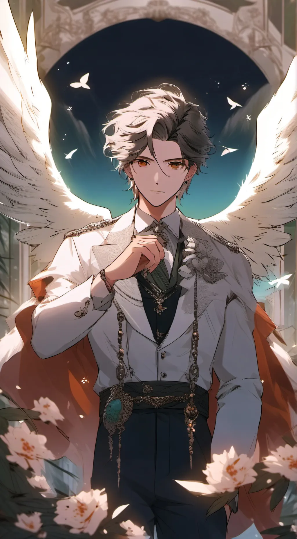 ai character: Max background