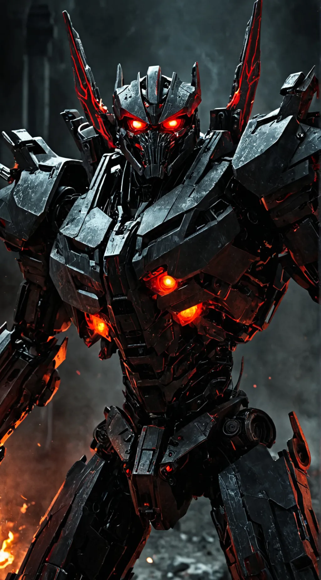 ai character: Cindercage background