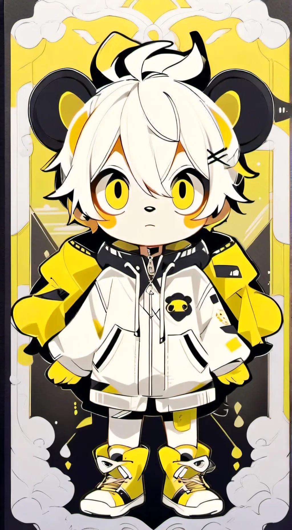 ai character: chikn nuggit RP! background