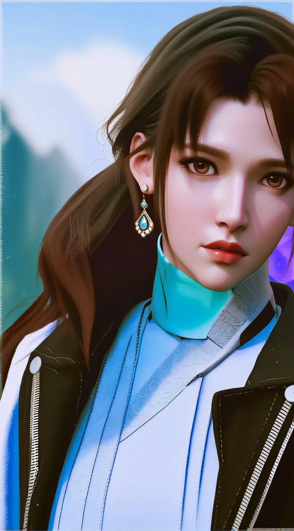 ai character: ur daughter  background