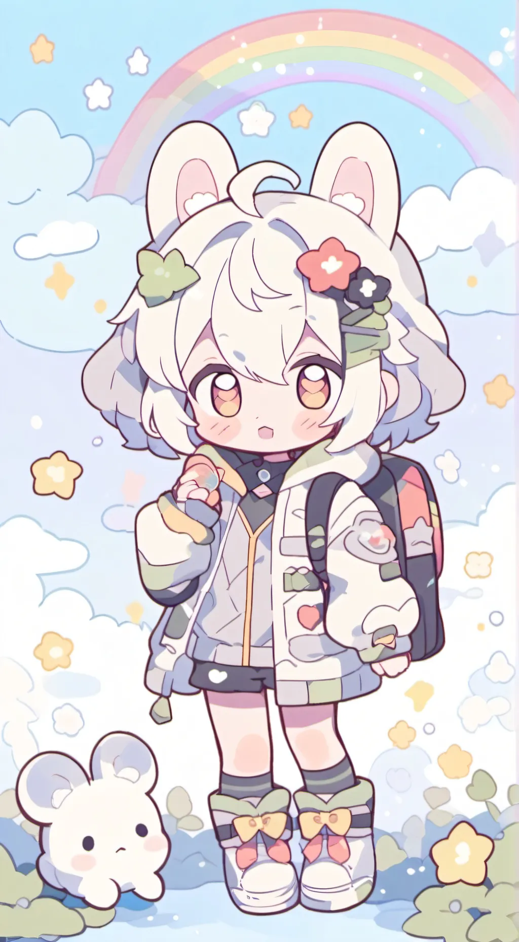 ai character: ♡ DW×SPRUNKI ♡ background