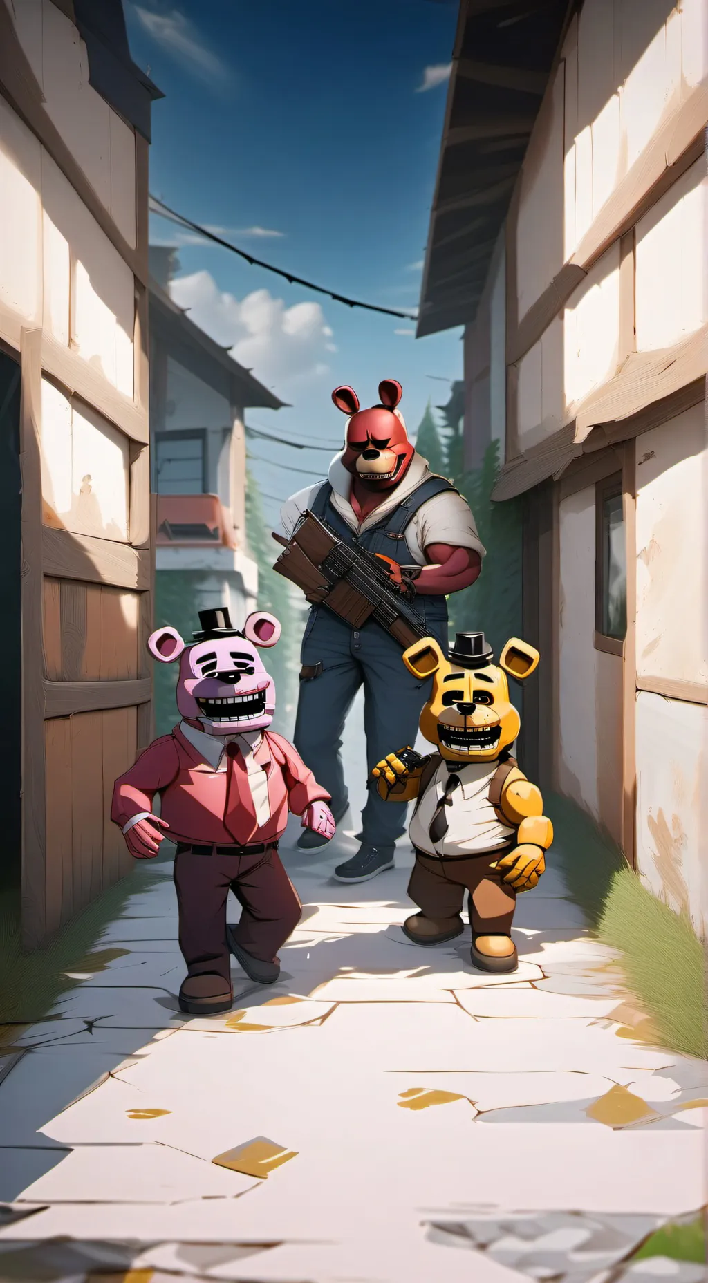 Chat with FNF x FNAF - text or voice, Enjoy AI Chat Free & Safe