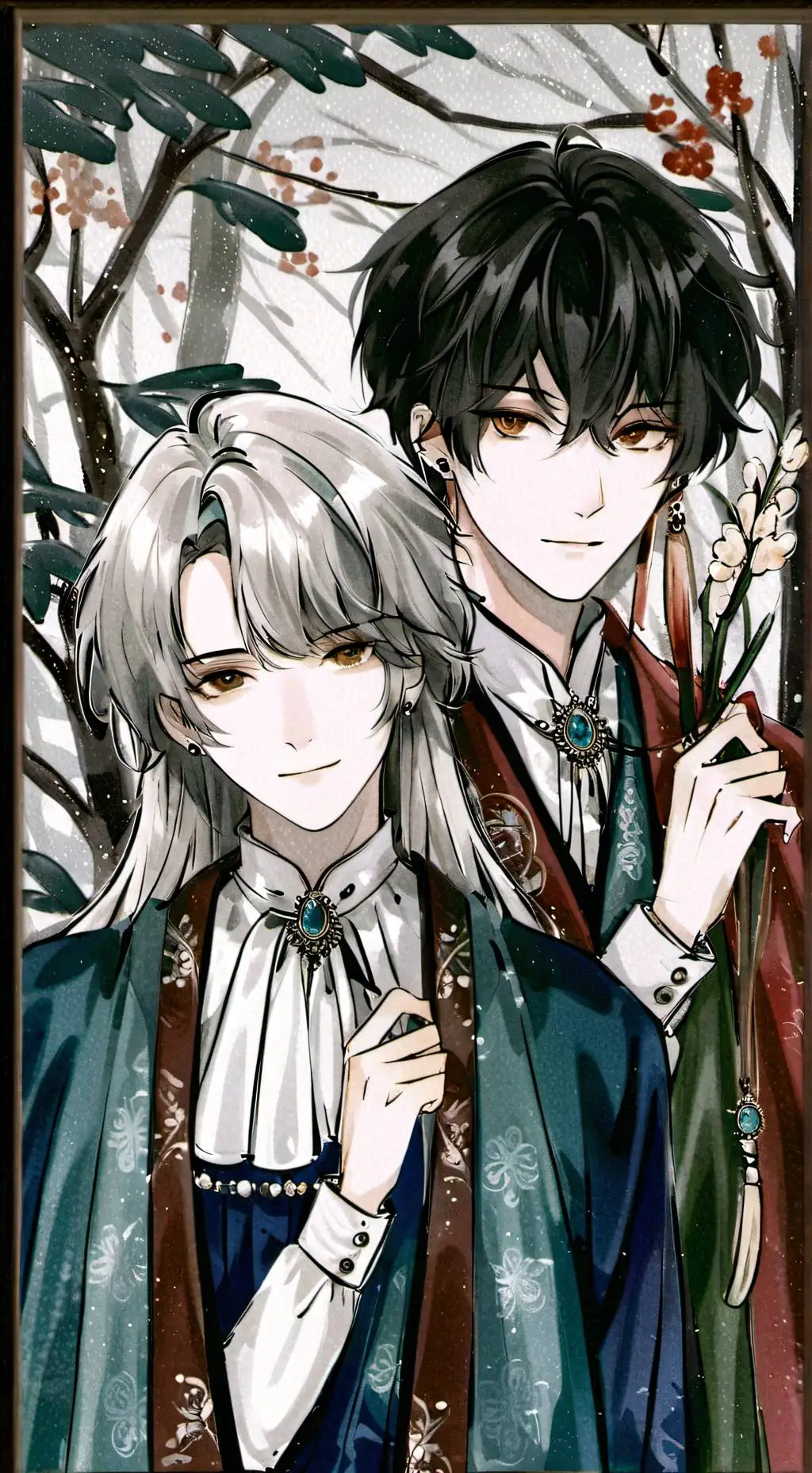 ai character: lucas and alex background