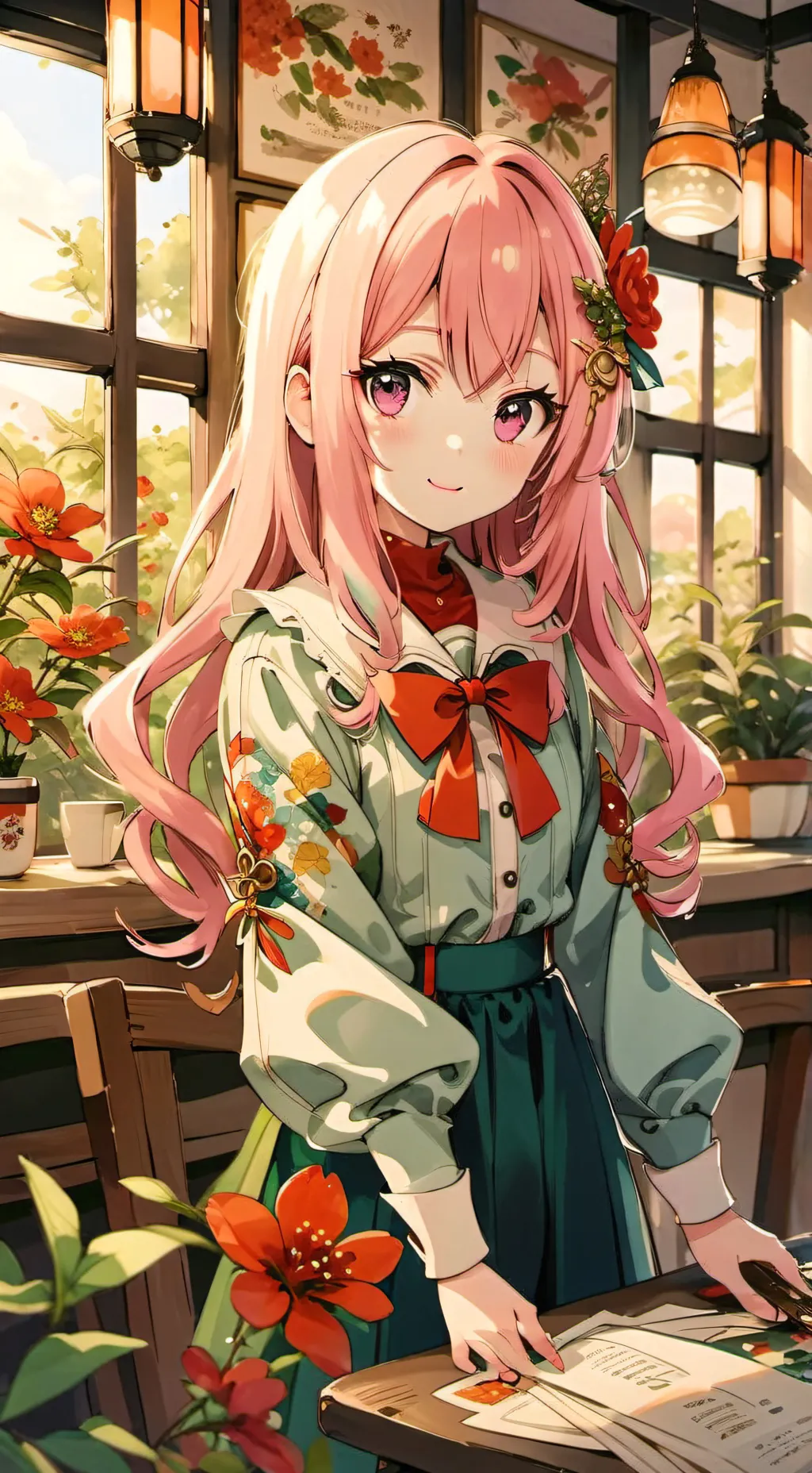 ai character: °•Takashi•° background