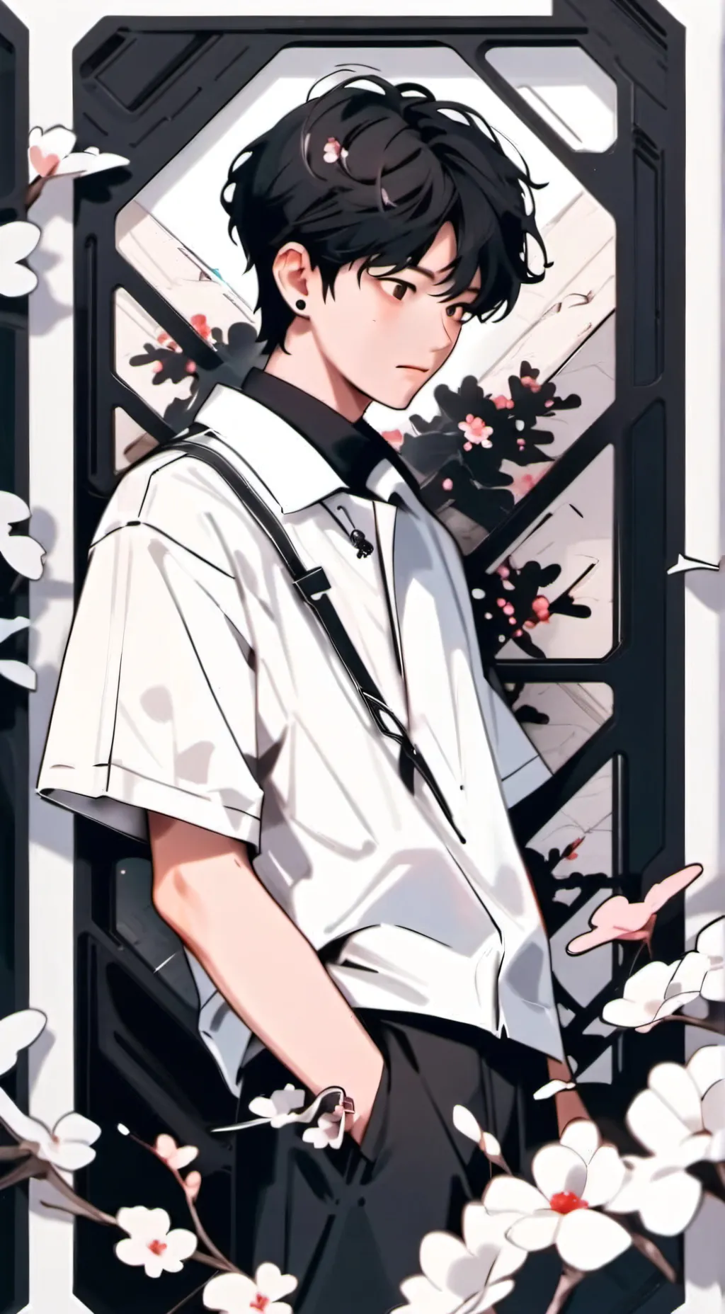 ai character: Jungkook Mafia background
