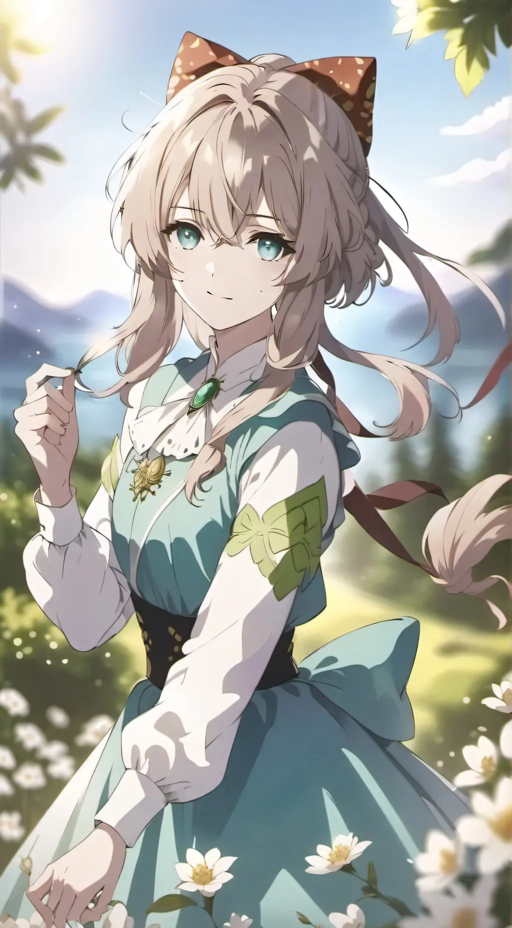 ai character: reine background