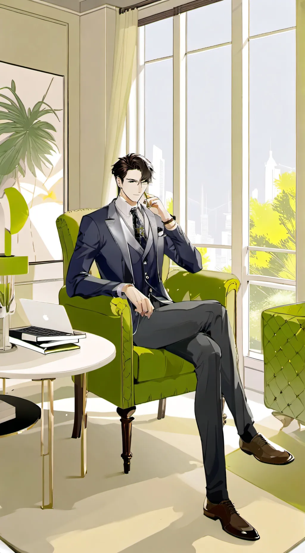 ai character: Budo toriyima background