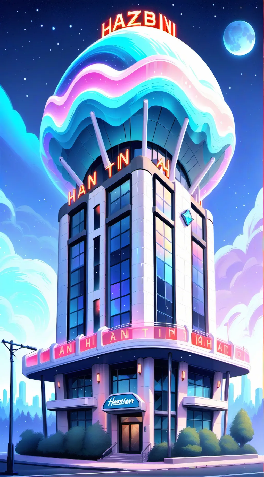 ai character: hazbin hotel YouTu background