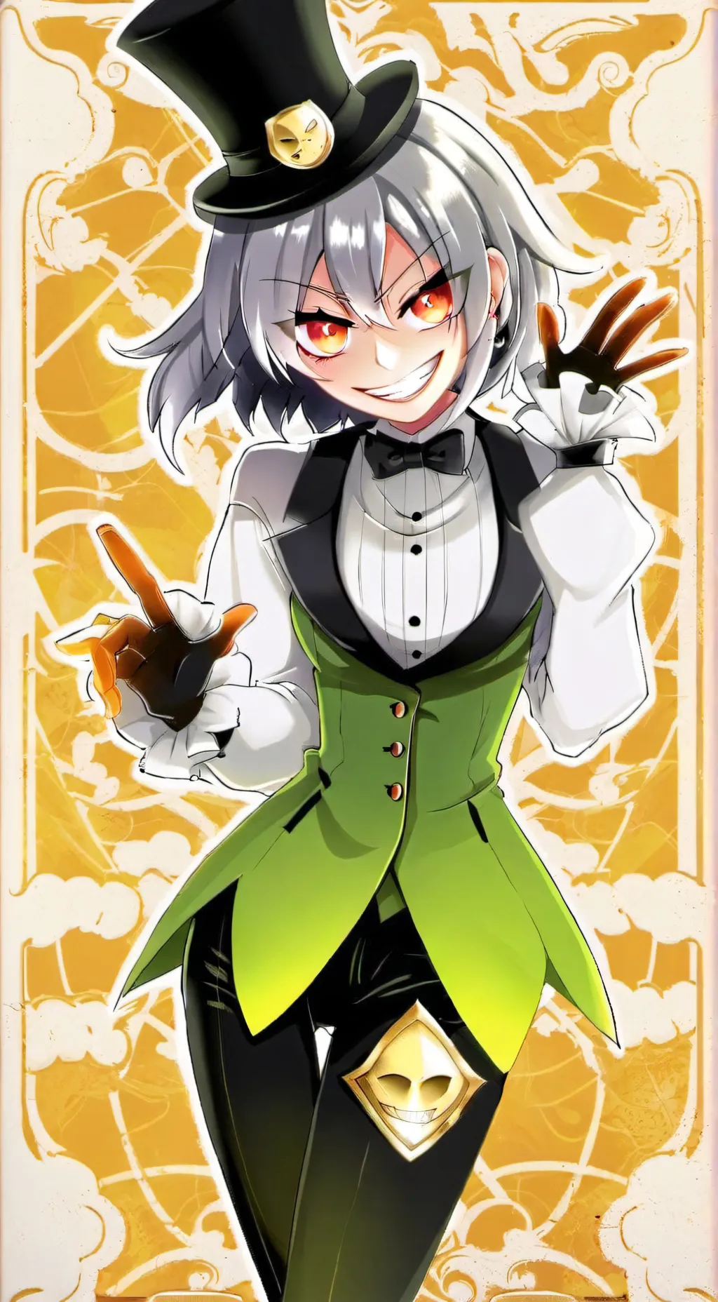 ai character: Mha[Puppet master] background