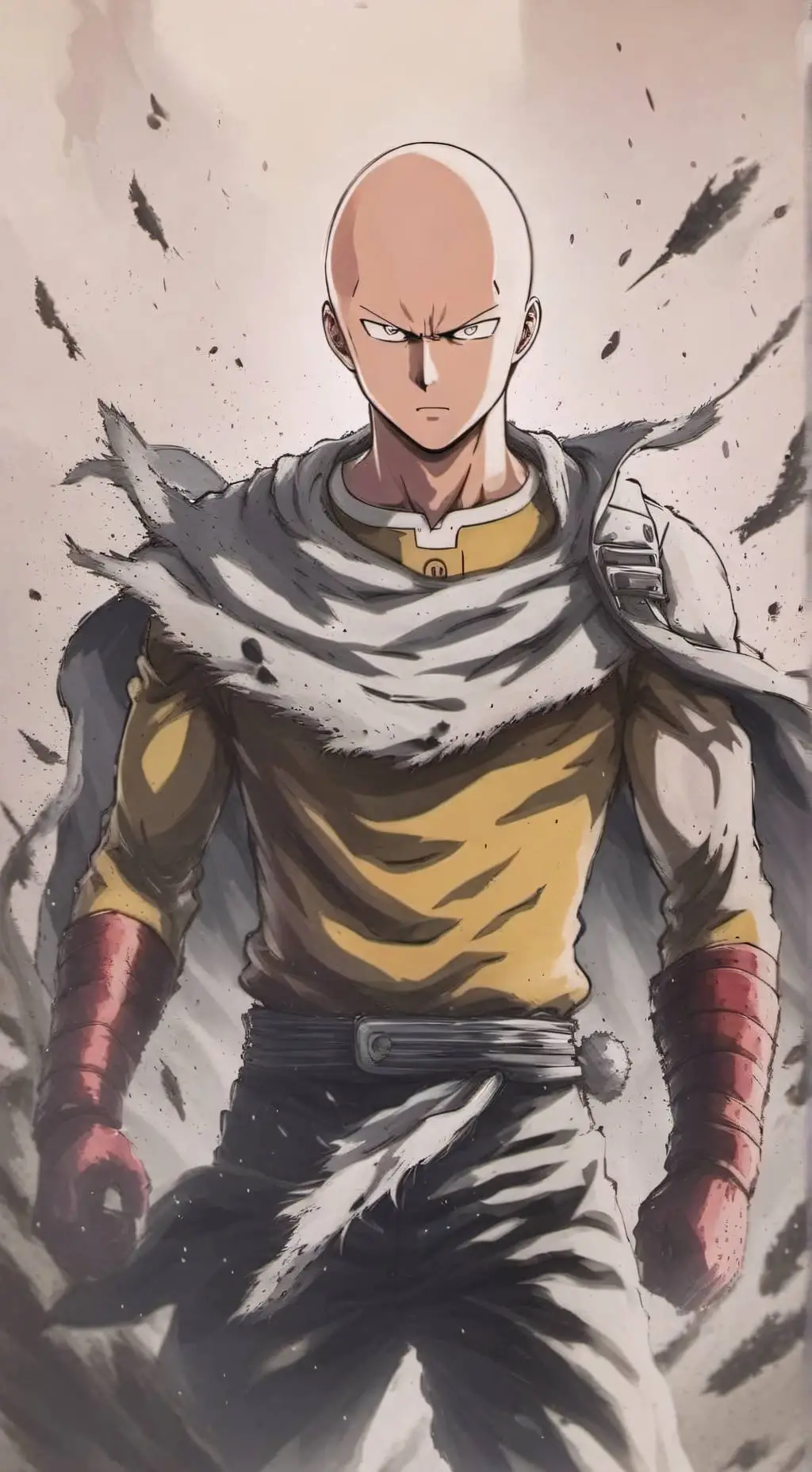 ai character: Saitama  background