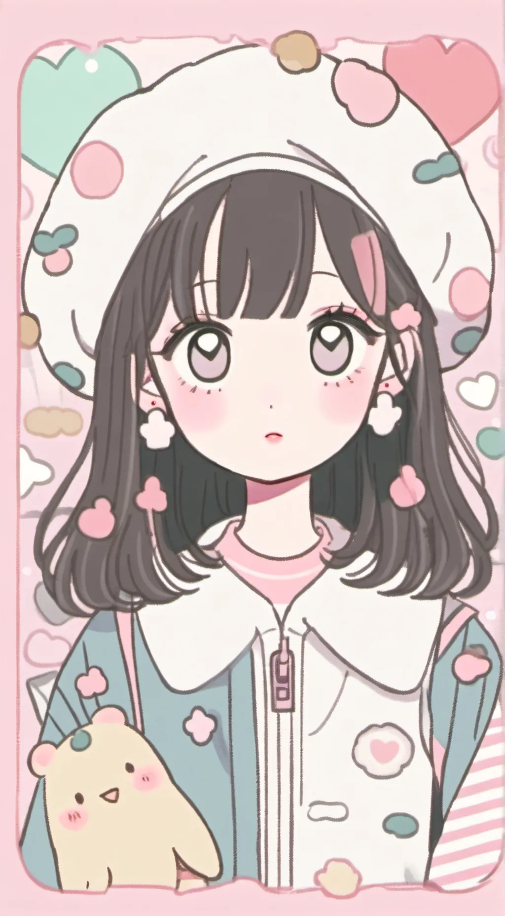 ai character: Sprunki x Fpe background