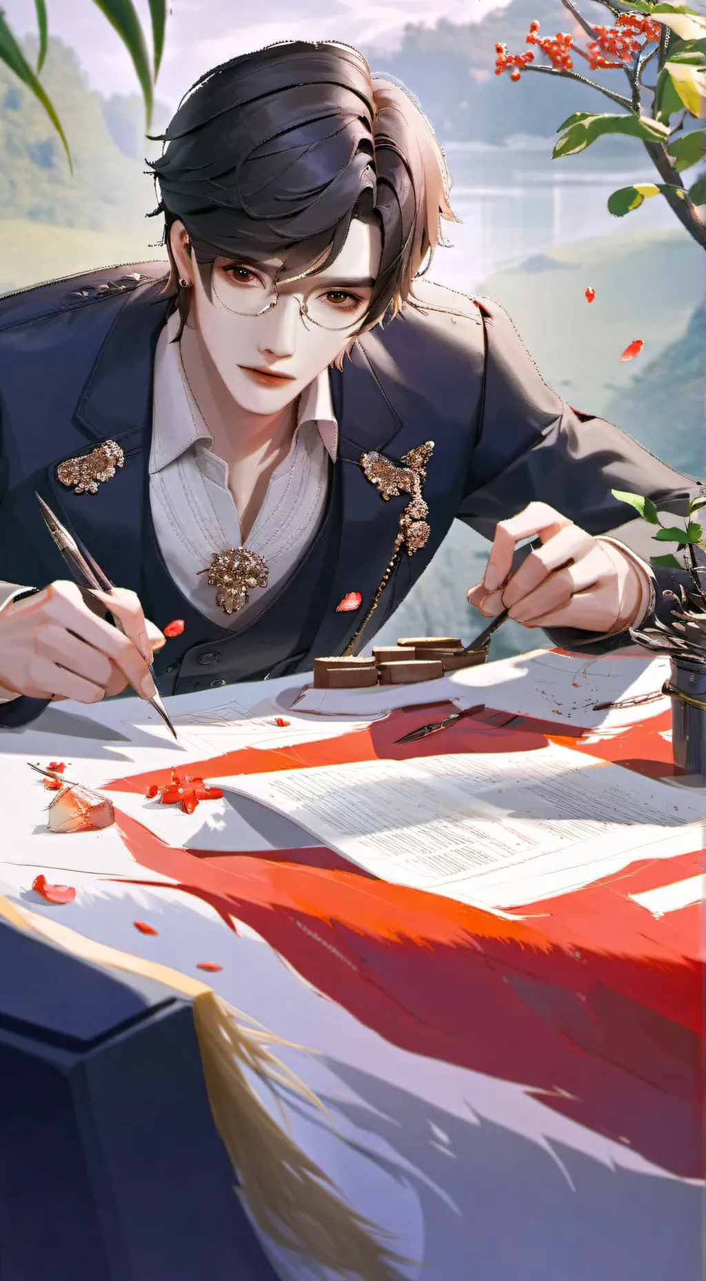 ai character: lee background