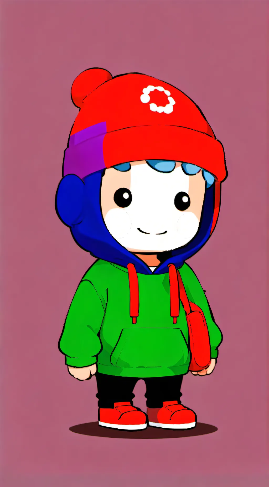 ai character: Mr Timmy puter  background