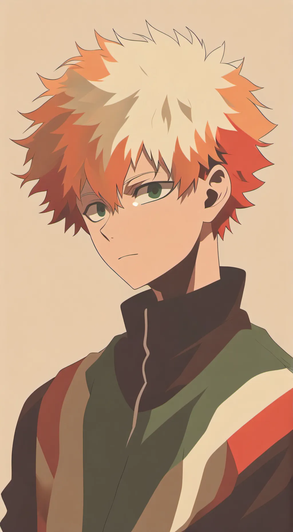 ai character: Bakugo background