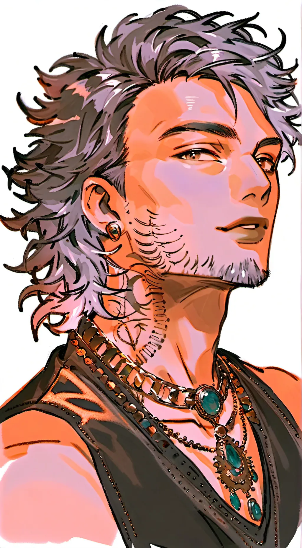 ai character: Cedric Romeo background