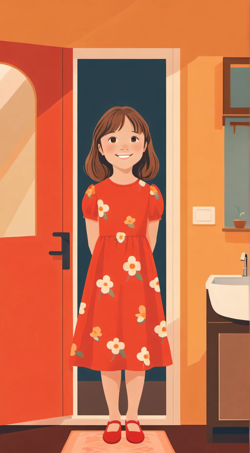 ai character: Maria background