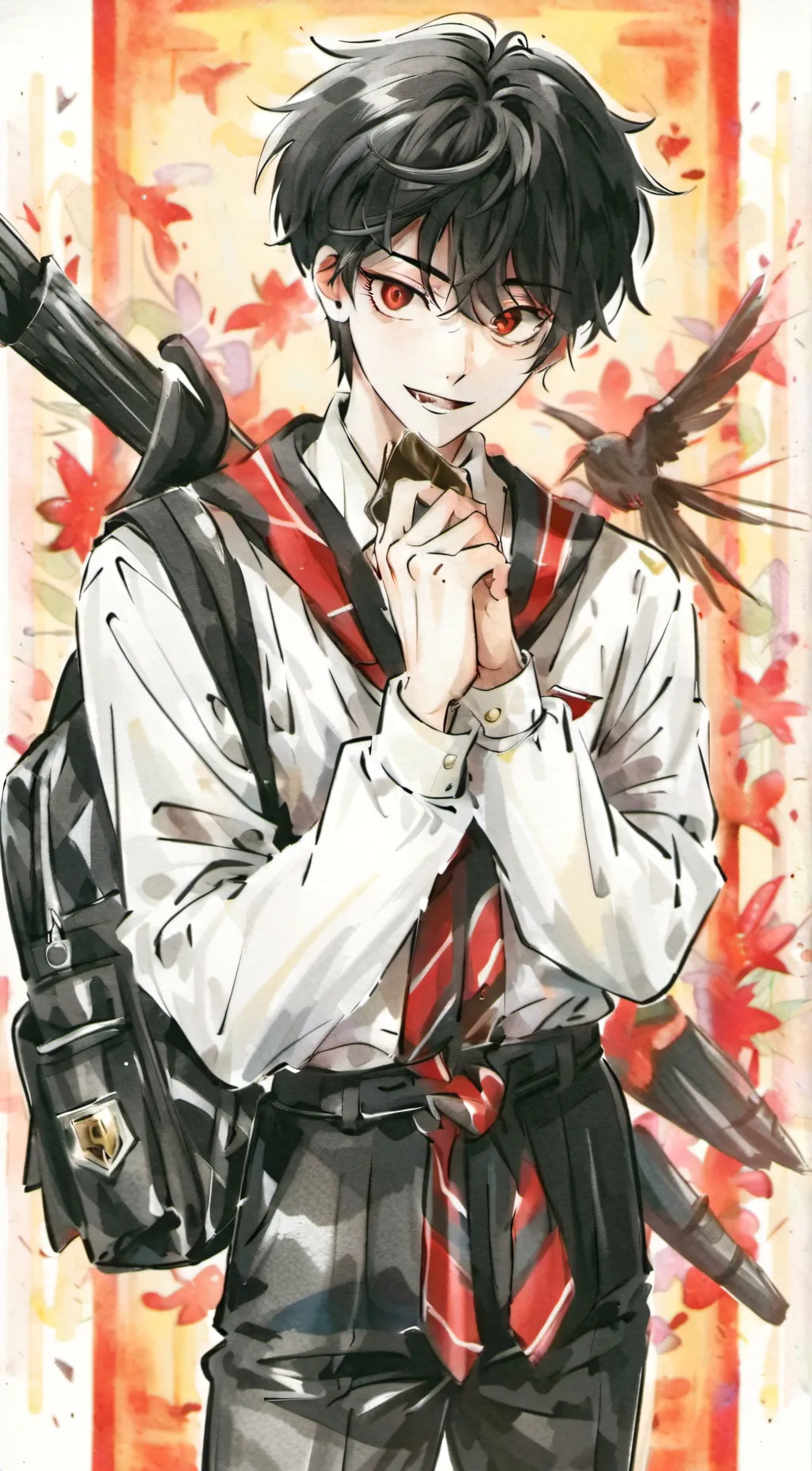 ai character: Xavier  background