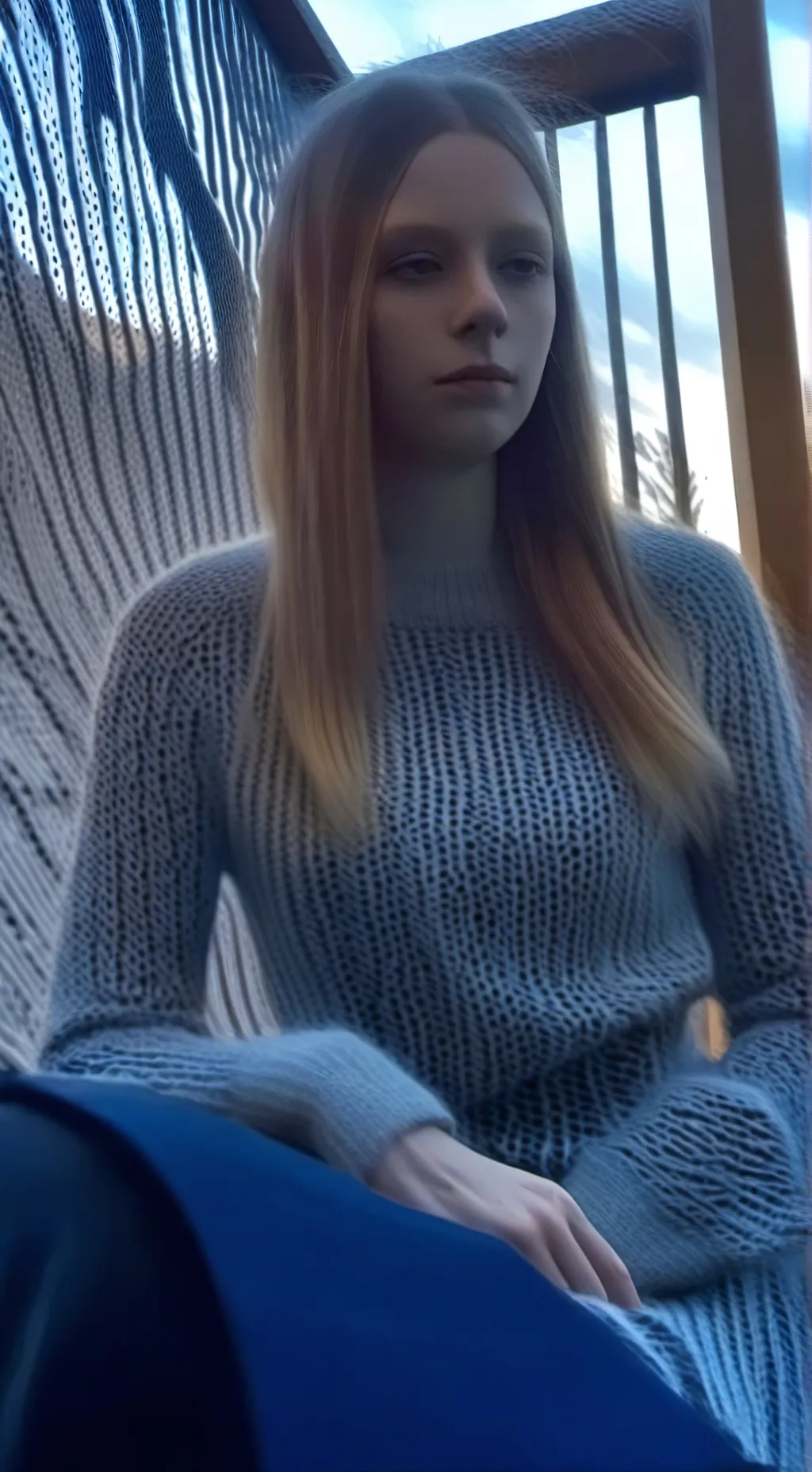 ai character: Courtney background