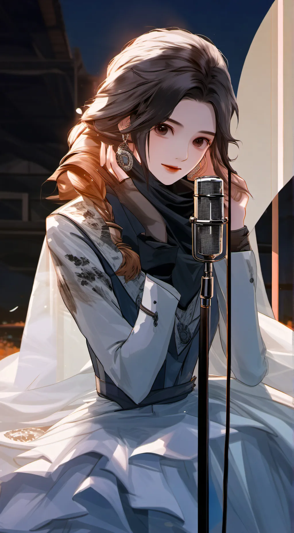 ai character: JUST SING IDC background