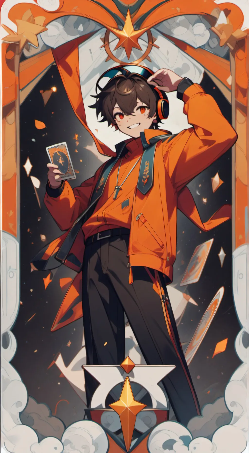 ai character: Sprunki X FPE 🤨 background