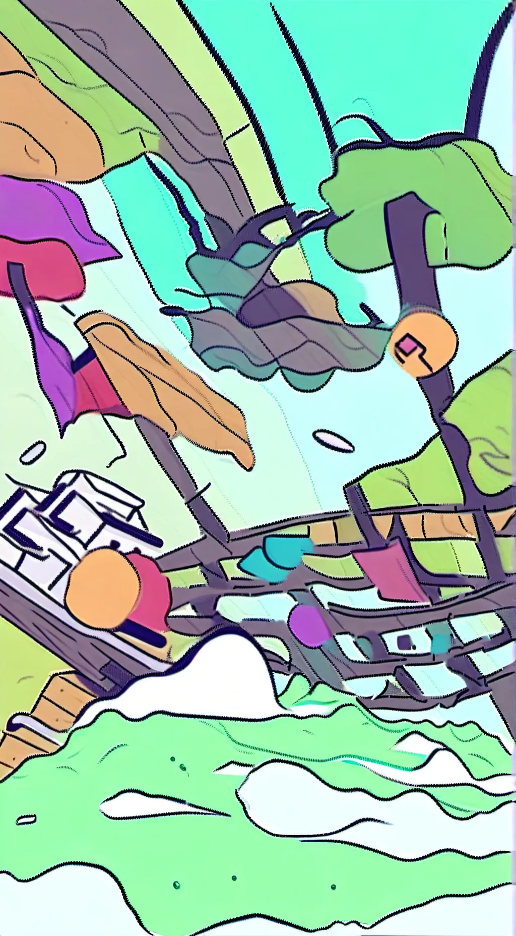 ai character: TMNT 2012  background