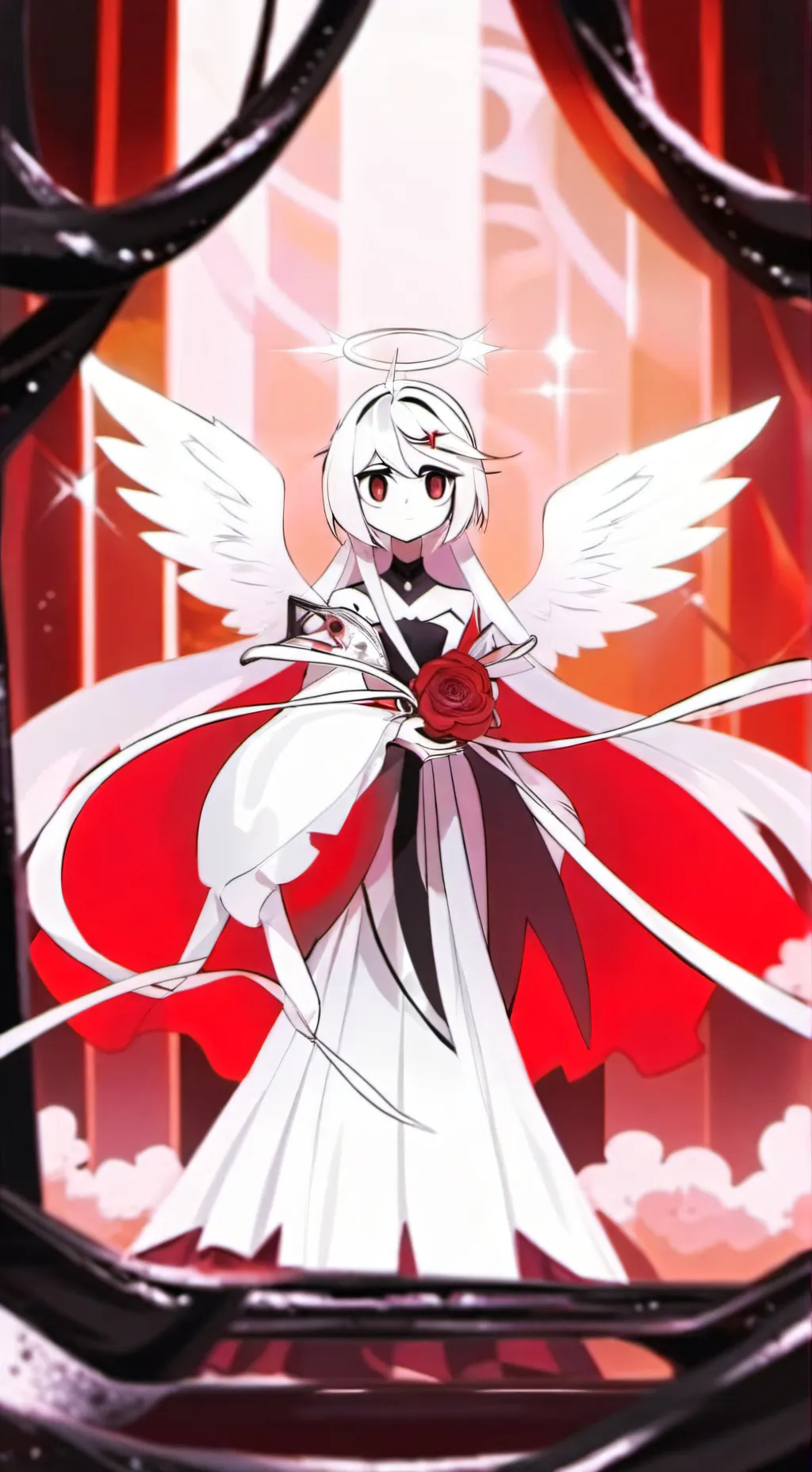 ai character: angel dust background