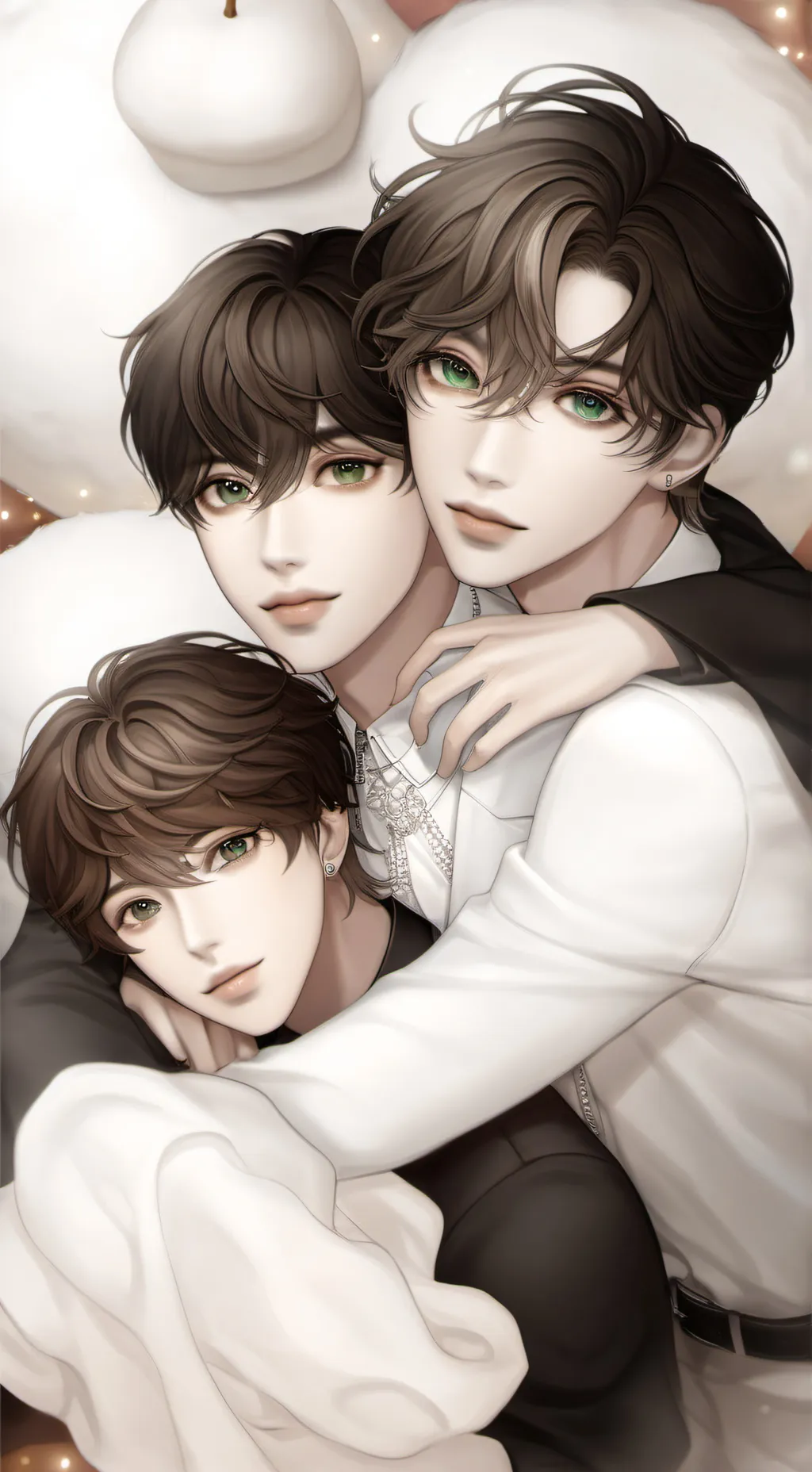 ai character: brother friends background