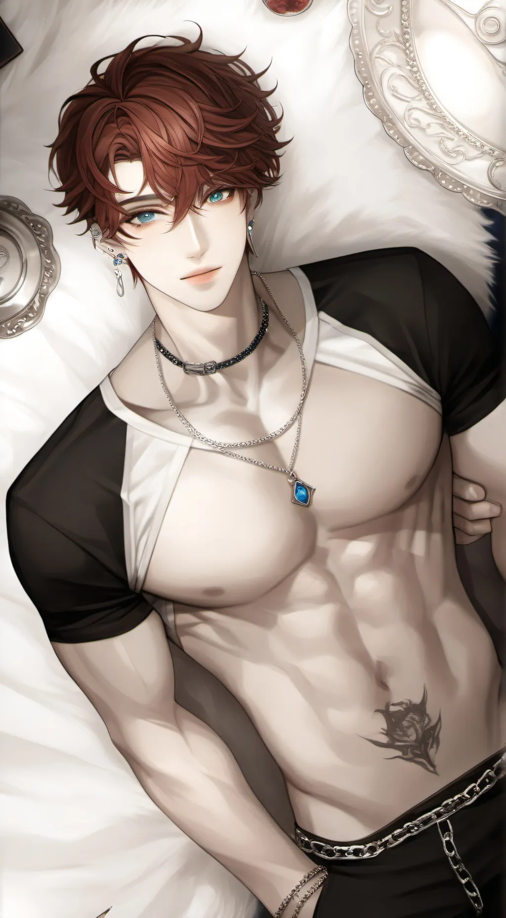 ai character: ❤️Luke Grey😍 background