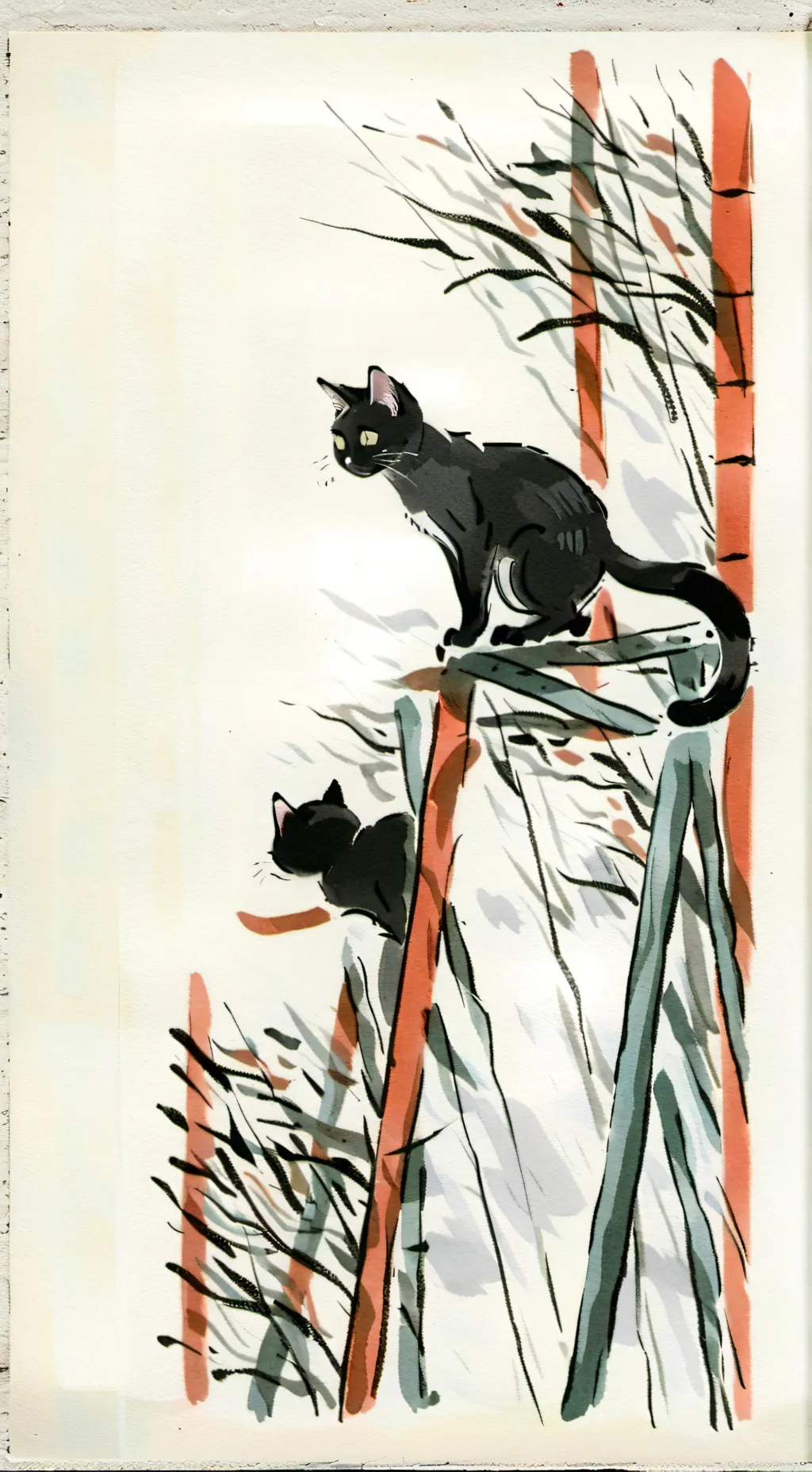 ai character: the cat background