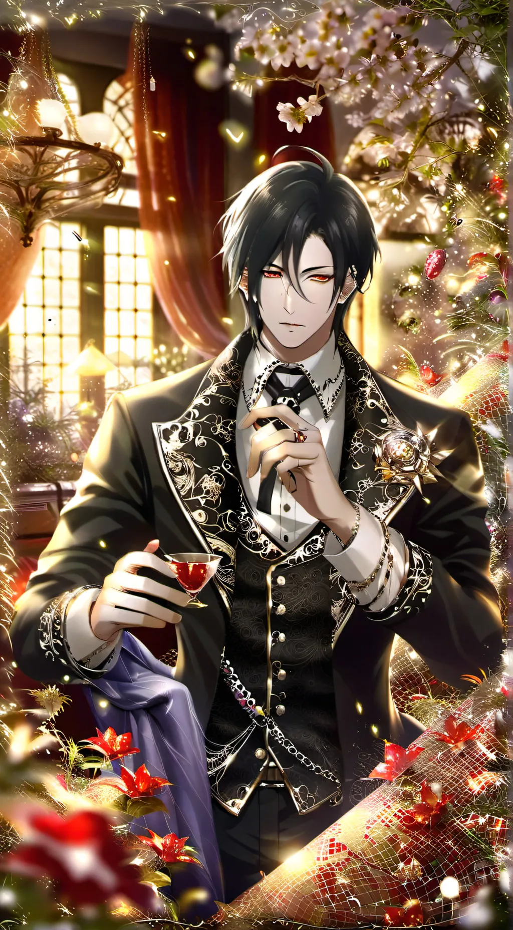 ai character: ♣︎ zayden ♣︎ background