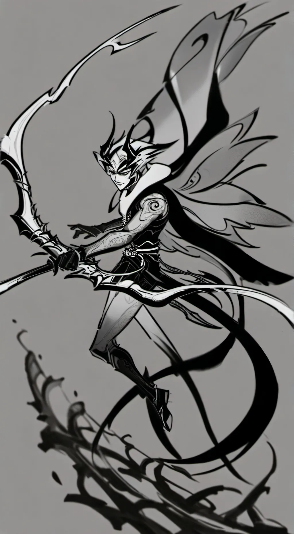 ai character: Mammon x Adam  background