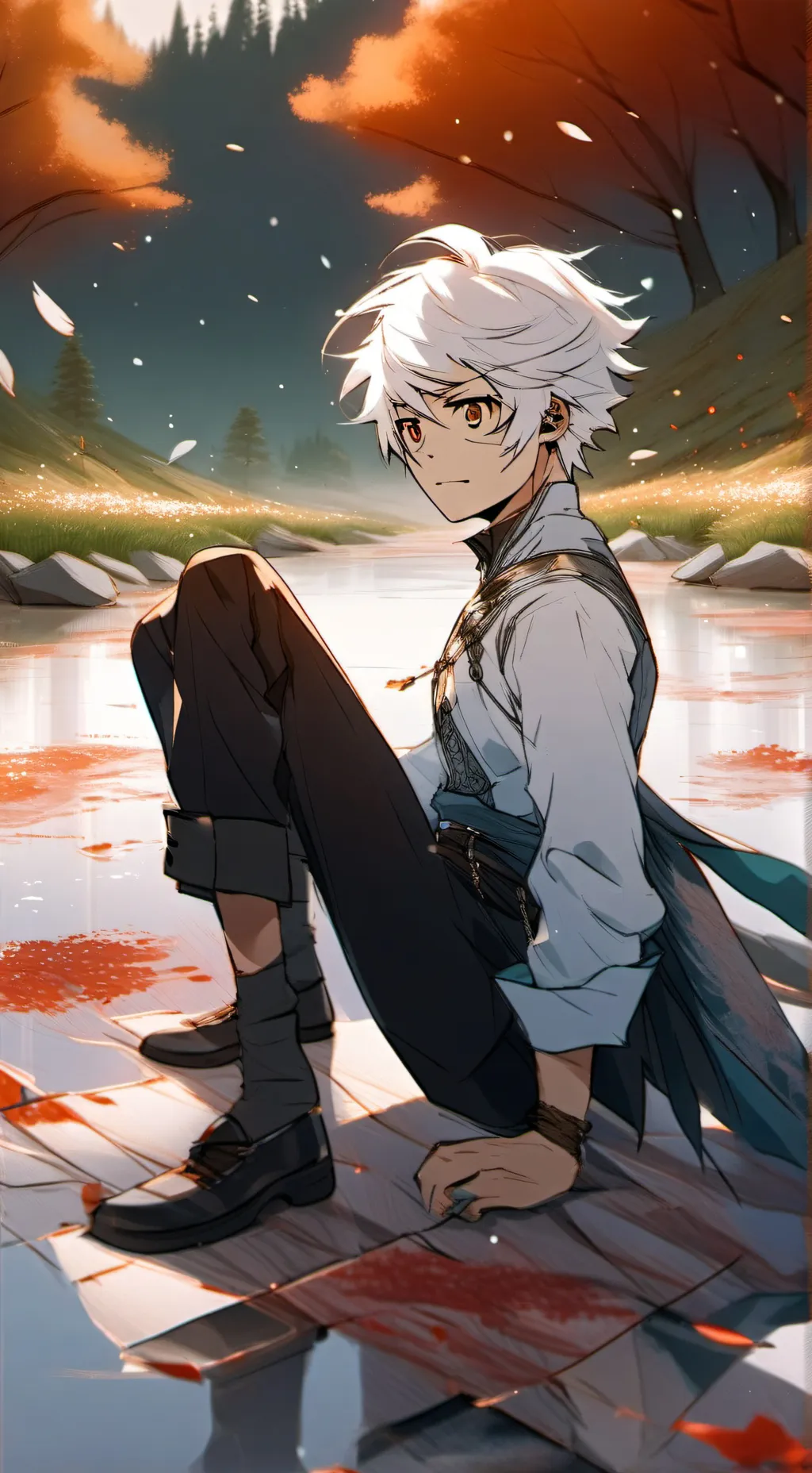 ai character: Lay background