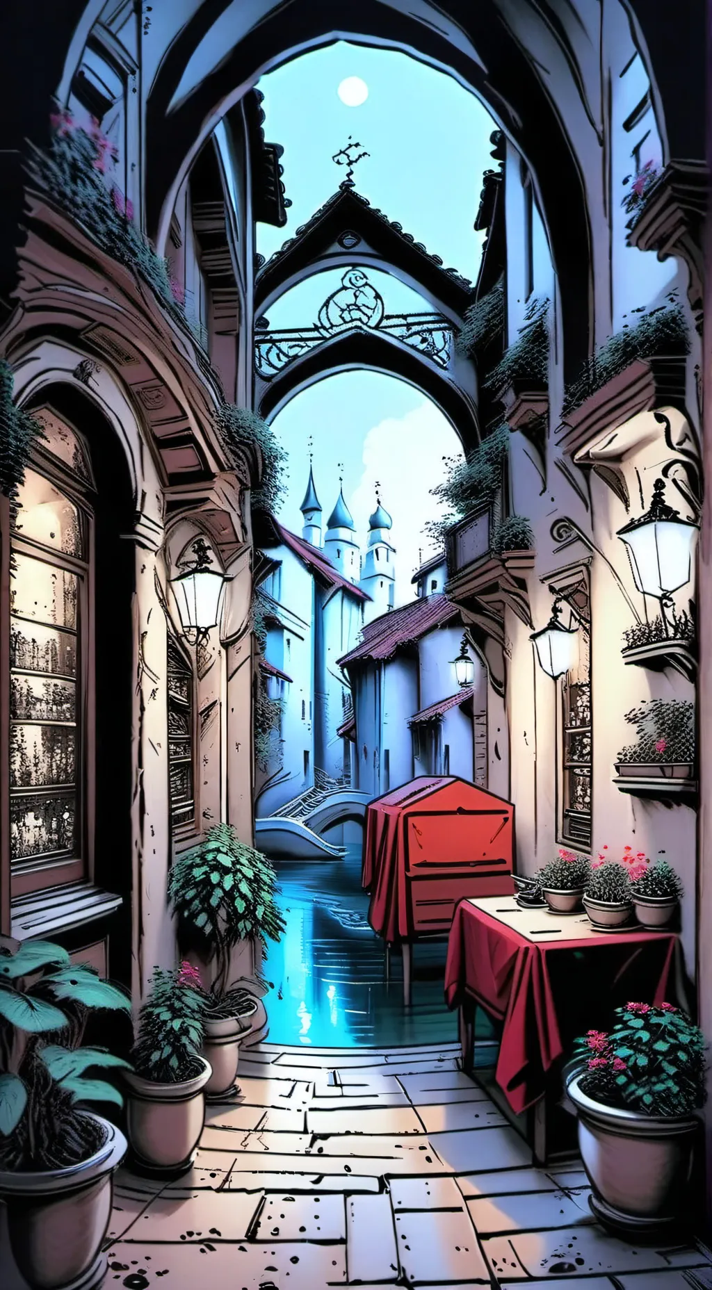 ai character: squid game(2) background