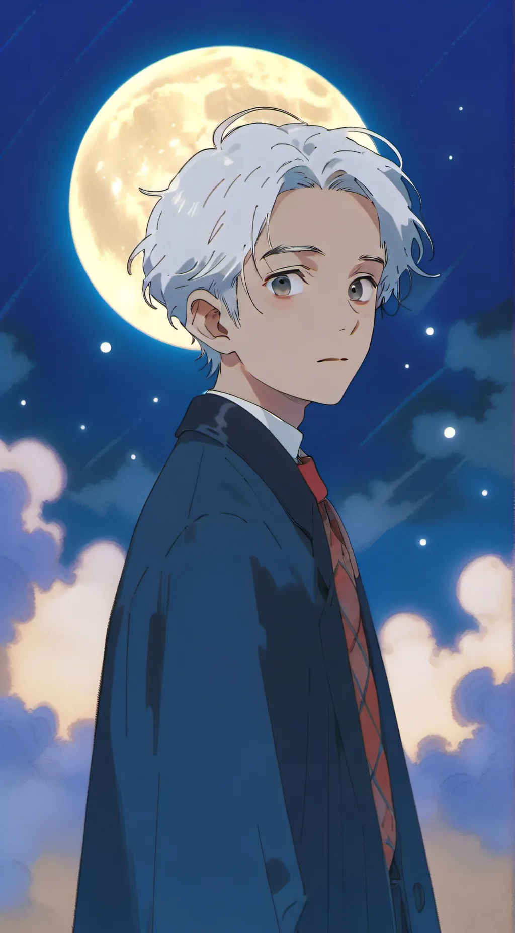 ai character: Théo  background