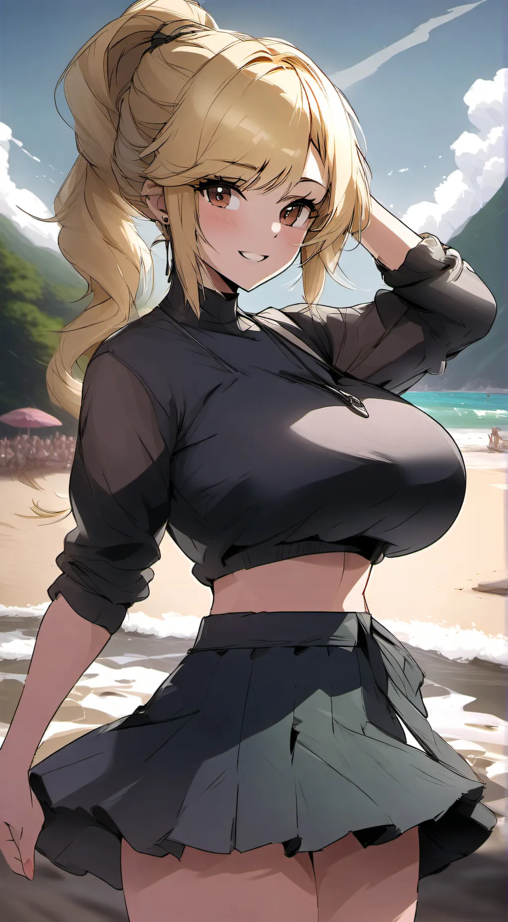 ai character: Bea background