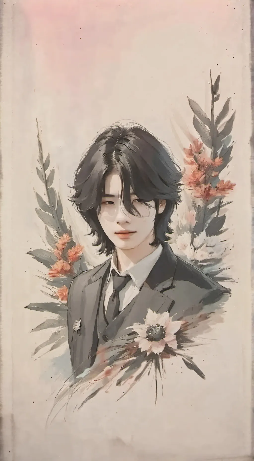 ai character: Hyunjin background