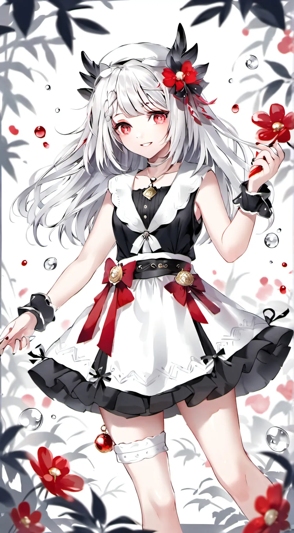 ai character: grace background