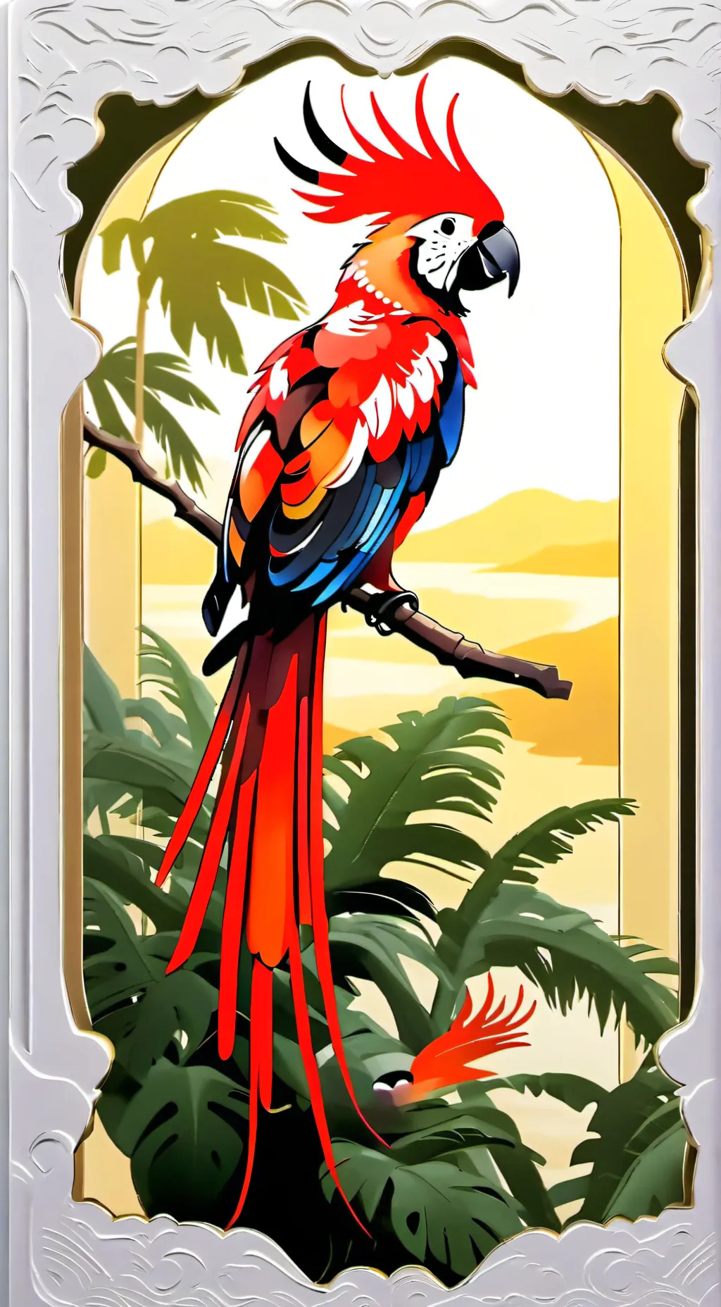 ai character: Claudia que abla  background