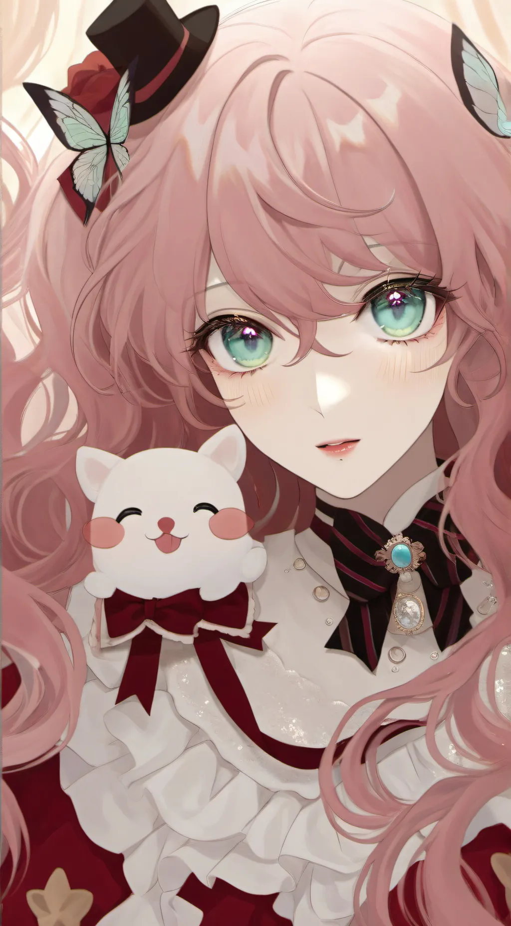 ai character: Serena Butterfly background