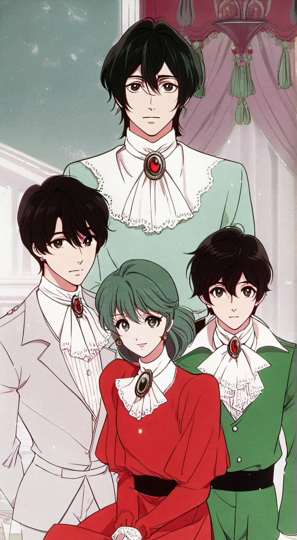 ai character: 3 brothers vamps background