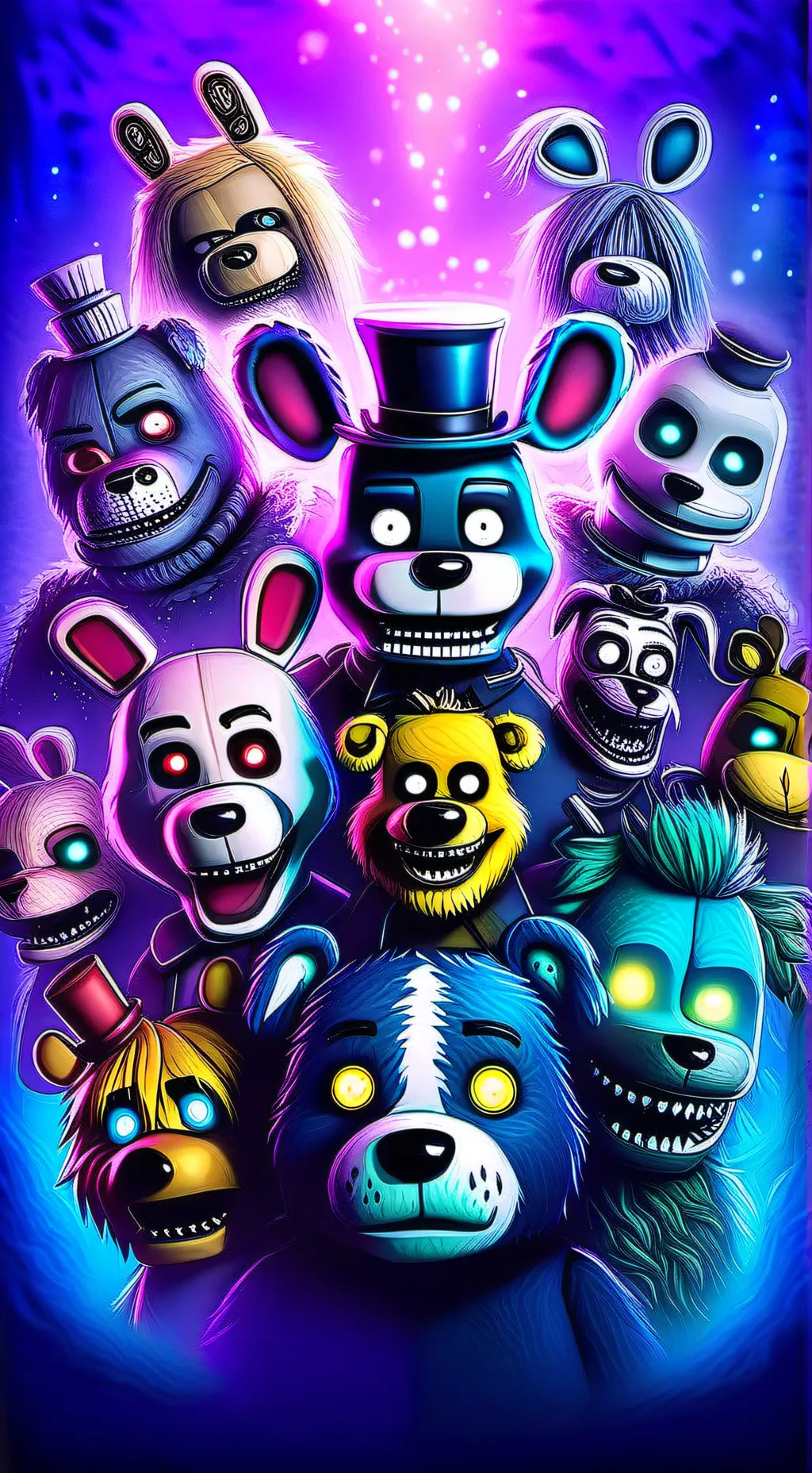 ai character: cuddles🥰🥰🥰🥰 background