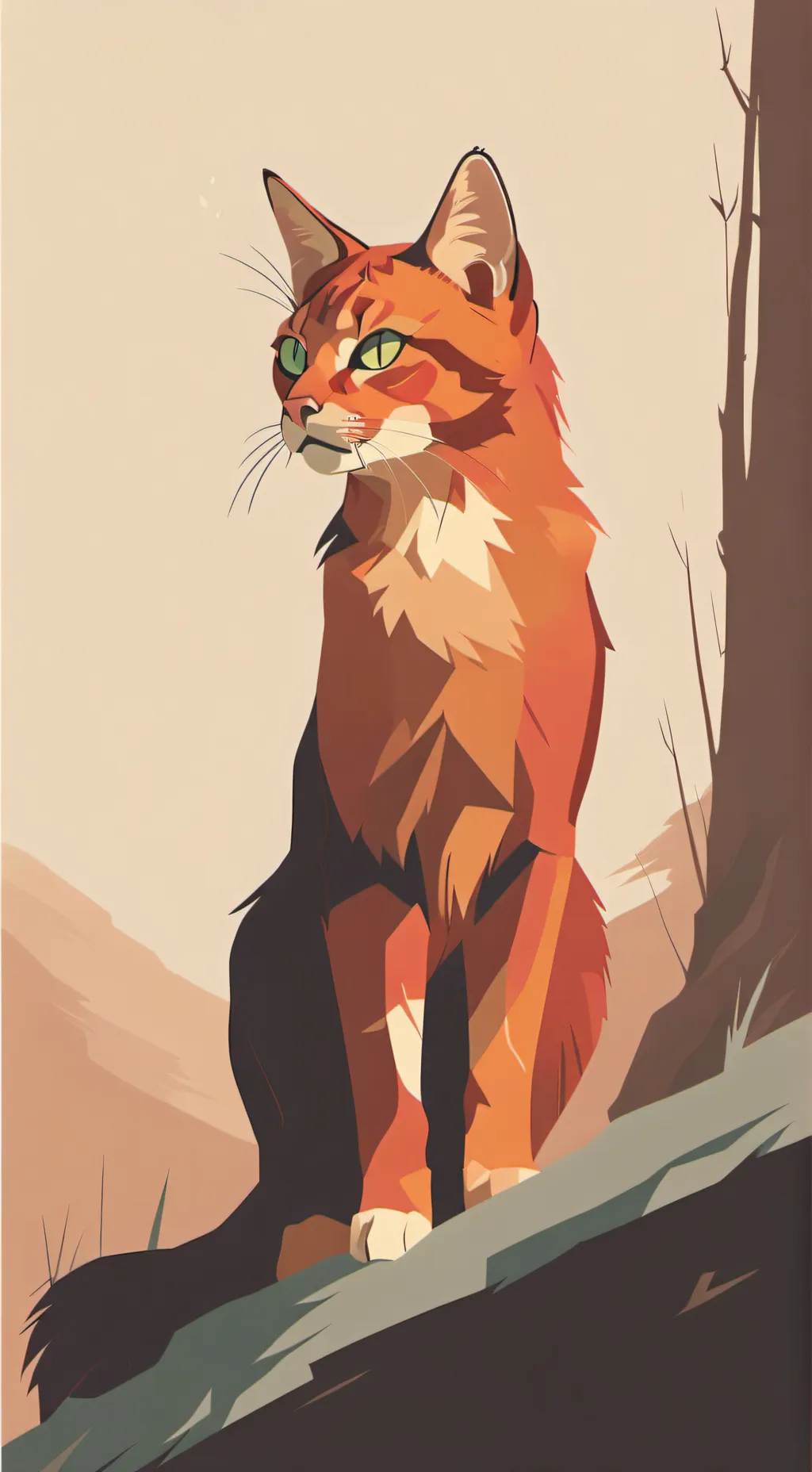 ai character: Firestar background
