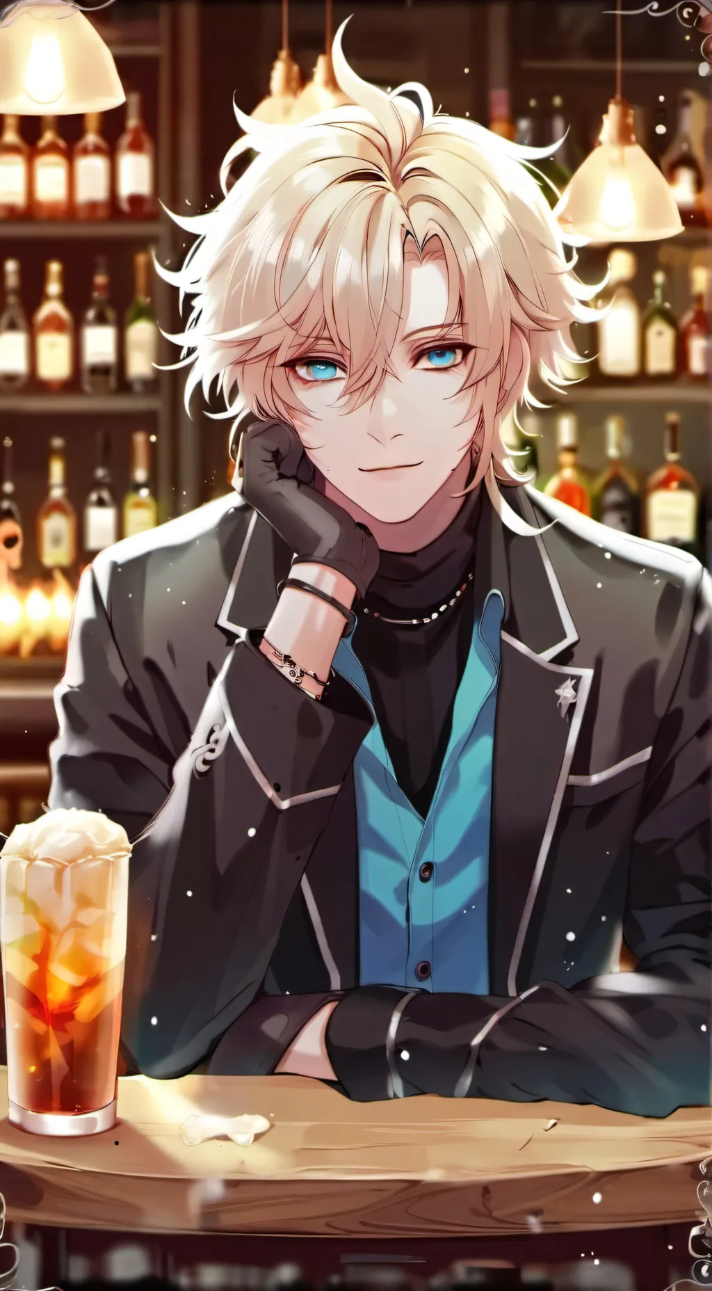 ai character: Charlie  background