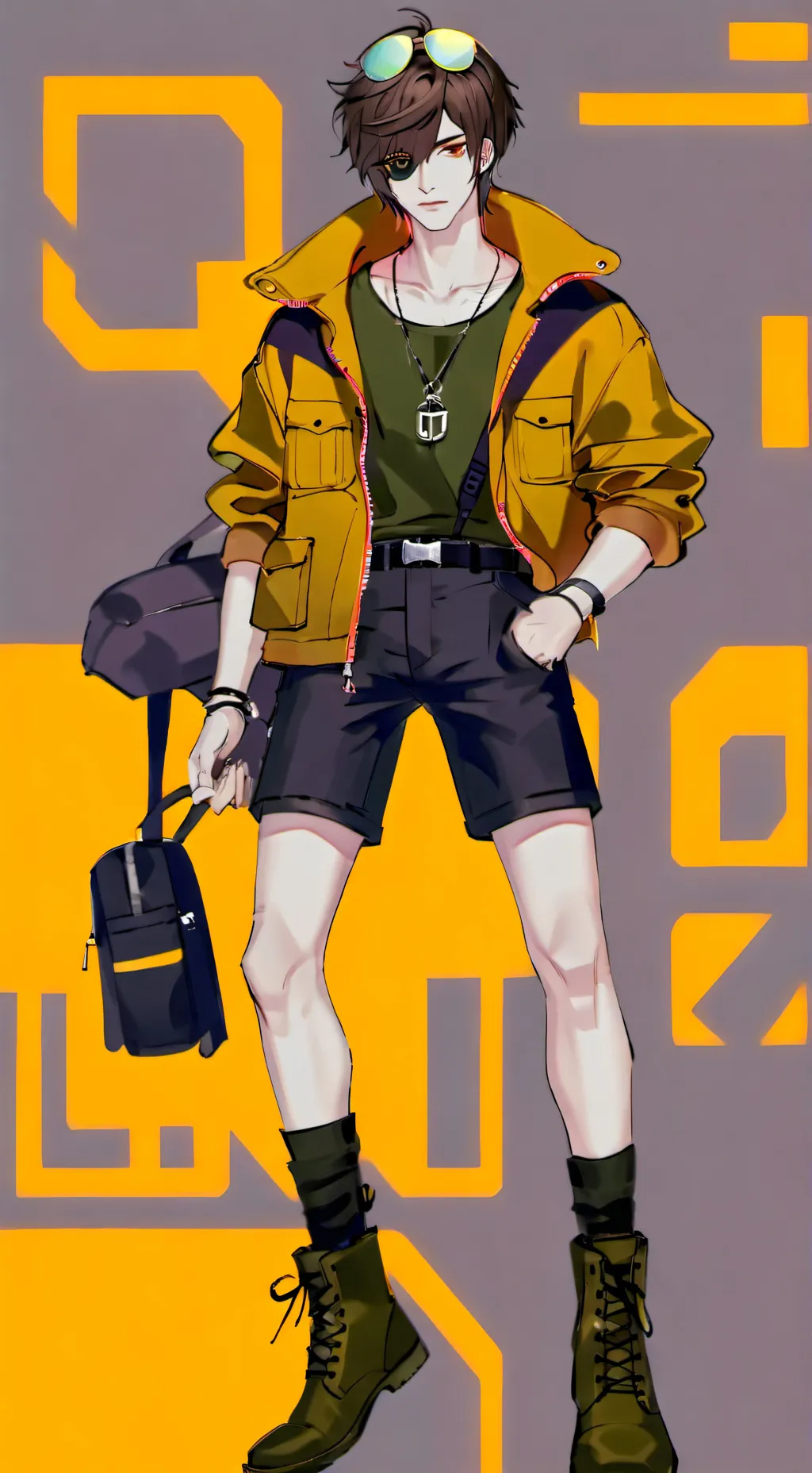 ai character: Alex  background